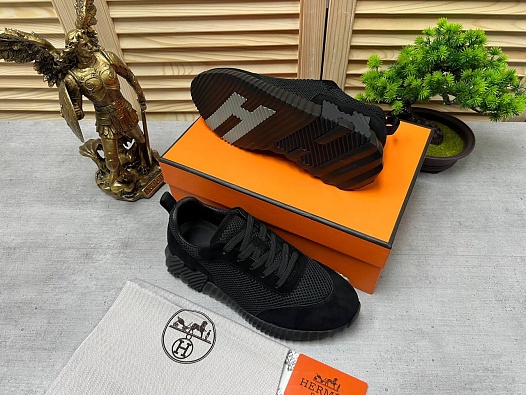 Мужские кроссовки Hermes Bouncing - Black   