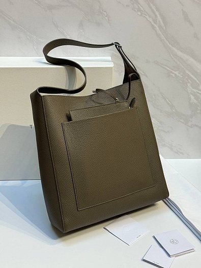 Кожаная сумка The Row Blake Hobo Premium 33x31x12 см   