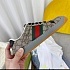Кожаные кроссовки Gucci GG Screener - Grey