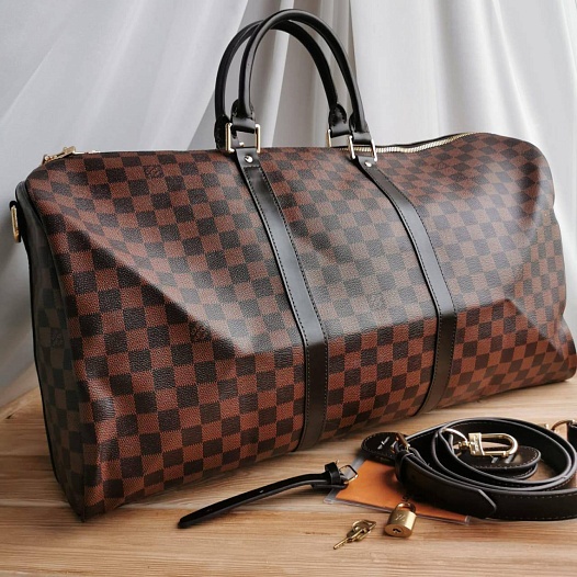 Дорожная сумка Louis Vuitton Keepall Damier 45x27 см   
