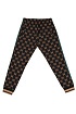 Чёрные спортивные штаны Gucci GG monogram