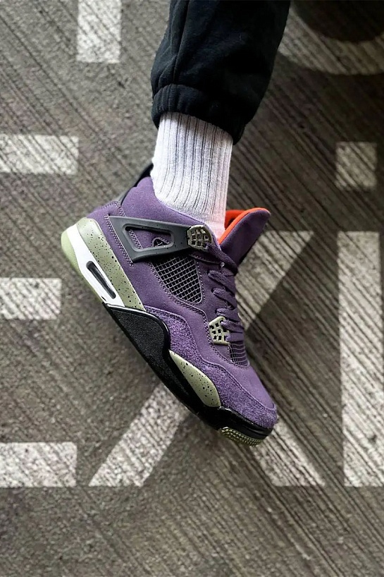 Кроссовки Nike Air Jordan 4 Retro "Canyon Purple"