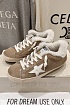 Женские замшевые кроссовки с мехом Golden Goose Ball Star premium