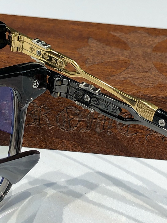 Очки Chrome Hearts с прозрачными линзами