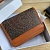 Кожаный кошелёк Etro с узором пейсли 11x8 см