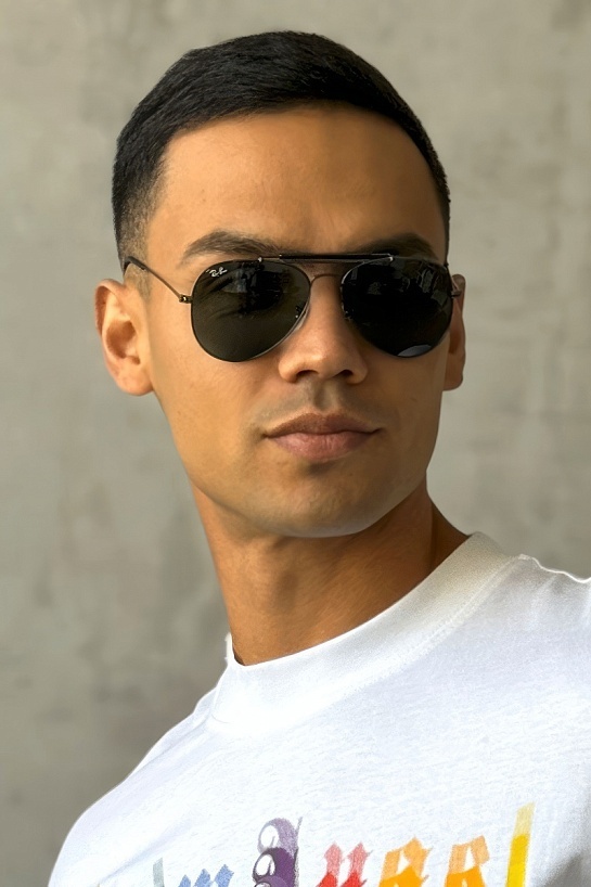 Солнцезащитные очки Ray-Ban Outdorsman - Green / Silver