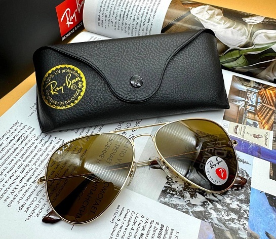 Солнцезащитные очки Ray-Ban Aviator Large Metal