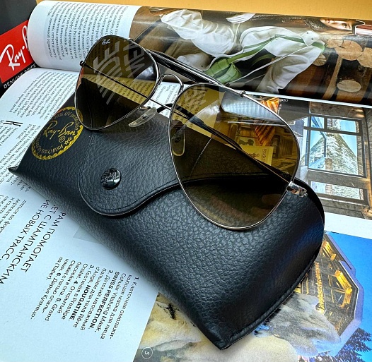 Солнцезащитные очки Ray-Ban Aviator Large Metal   