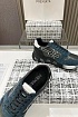 Кожаные кроссовки Premiata Mick - Black / Blue
