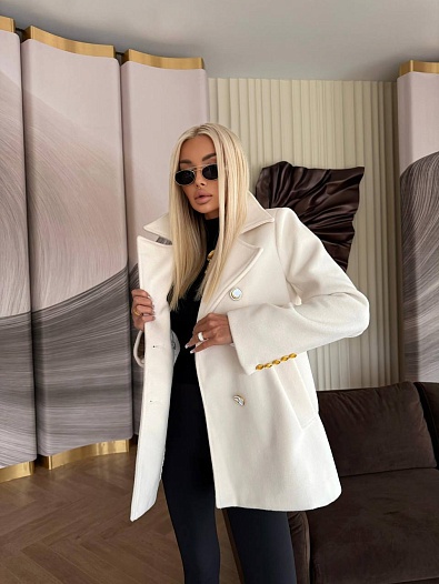 Женское пальто Schiaparelli Premium - Beige   