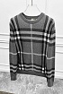 Мужская серая кофта Burberry check pattern
