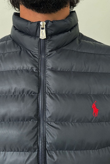 Мужской жилет синего цвета Polo Ralph Lauren   