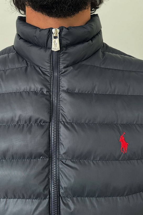Мужской жилет синего цвета Polo Ralph Lauren
