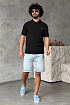 Чёрное поло Paul & Shark logo-embroidered