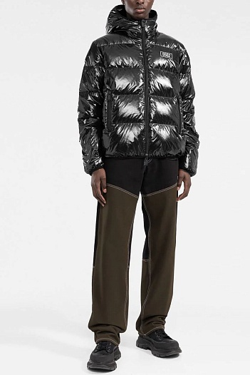 Мужская чёрная куртка Dsquared2   
