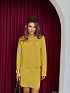 Женский костюм двойка Celine premium - Yellow