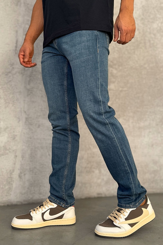 Мужские джинсы светло-синего цвета Trussardi regular fit