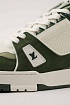 Кожаные кроссовки Louis Vuitton Trainer - White / Green
