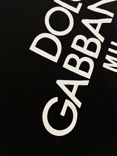 Мужская футболка Dolce & Gabbana Premium - Black   