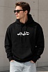 Худи чёрного цвета Off-White "Arrow" logo-print