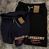 Мужские шорты Burberry Horseferry logo - Black