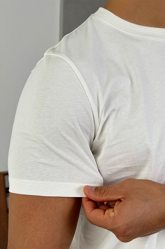 Мужская белая футболка Роlо Ralрh Lаurеn Match Club