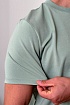 Мужская зелёная футболка Loro Piana