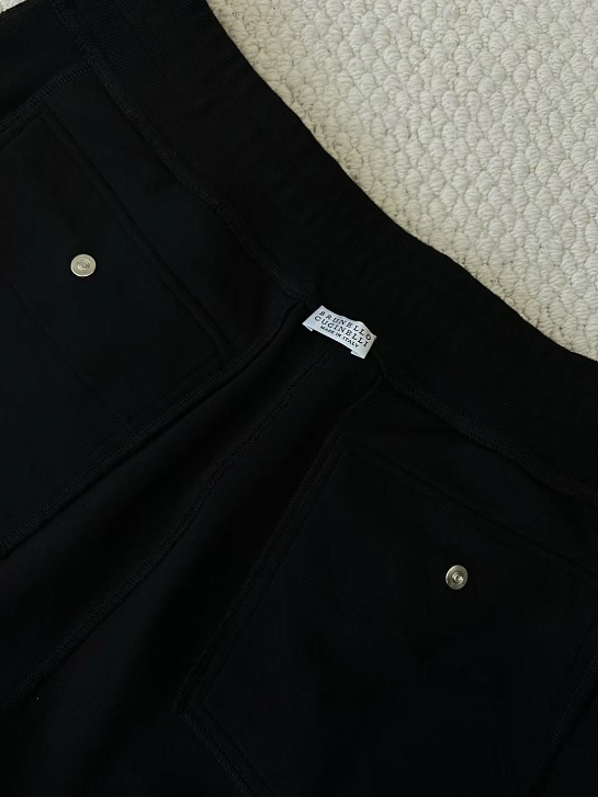 Мужские чёрные шорты Brunello Cucinelli Premium