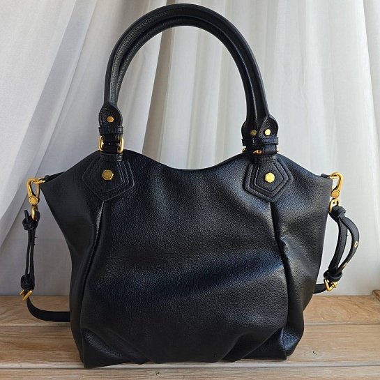 Женская сумка Marc Jacobs The Fran 43x28 см - Black