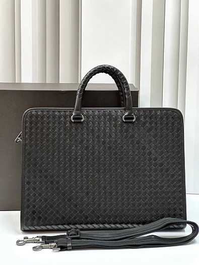 Кожаный портфель Bottega Veneta Premium 40x29x7 см   