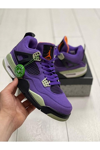 Кроссовки Nike Air Jordan 4  "Canyon Purple"   