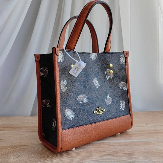 Женская сумка Coach Dempsey Tote 23x23 см (5 расцветок)