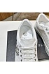 Мужские кожаные кроссовки Philipp Plein белого цвета