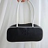 Кожаная сумка тоут MIU MIU Beau 29x14 см - Black