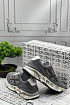 Мужские замшевые кроссовки Premiata Moe Run - Grey