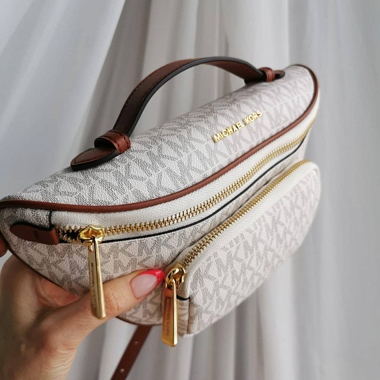 Женская поясная сумка Michael Kors Erin XS Waist Pack 28x15 см (4 расцветки)