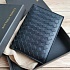 Кожаная обложка на паспорт Bottega Veneta - Black