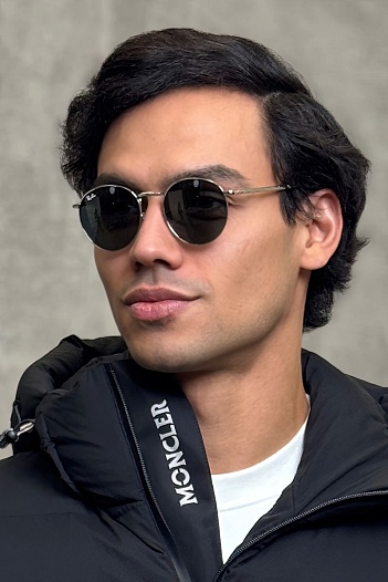 Солнцезащитные очки Ray-Ban New Round - Black   