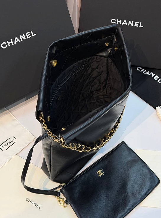 Кожаная сумка Chanel 22 premium 35x37x7 см