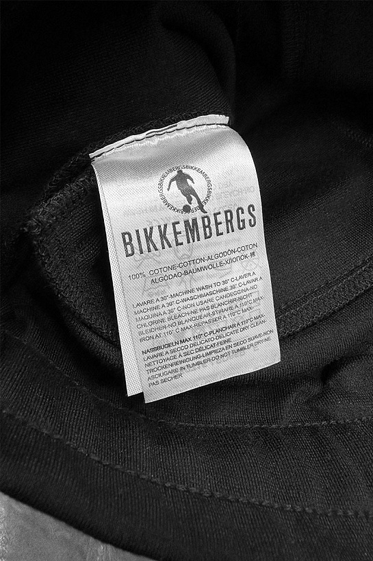 Мужские чёрные штаны Bikkembergs