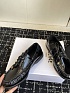 Женские кожаные лоферы Celine premium - Black