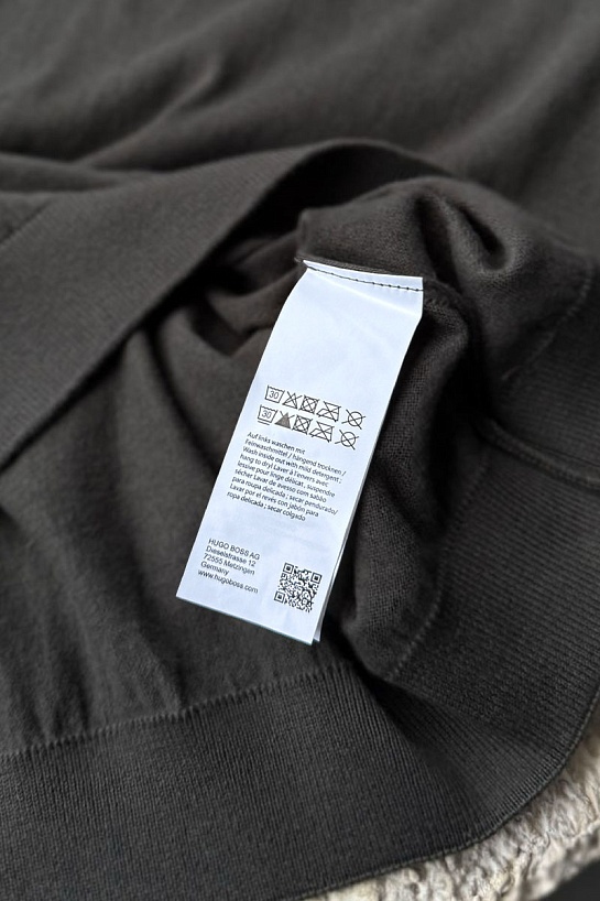 Мужское зелёное поло Hugo Boss classic badge