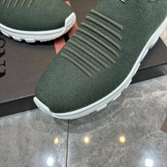 Мужские текстильные кроссовки Ermenegildo Zegna