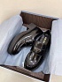 Женские кожаные лоферы Prada Premium - Black