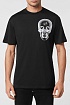 Чёрная оверсайз футболка Philipp Plein x-ray skull