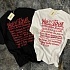 Фиолетовая оверсайз футболка Vetements world tour