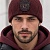 Шапка Billionaire logo-embroidered - Burgundy
