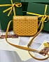 Кожаная сумка Goyard Belvedere Messenger PM premium 22x17x6 см