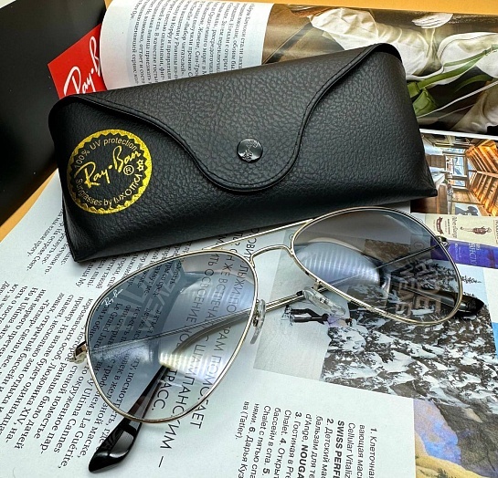 Солнцезащитные очки Ray-Ban Aviator Large Metal