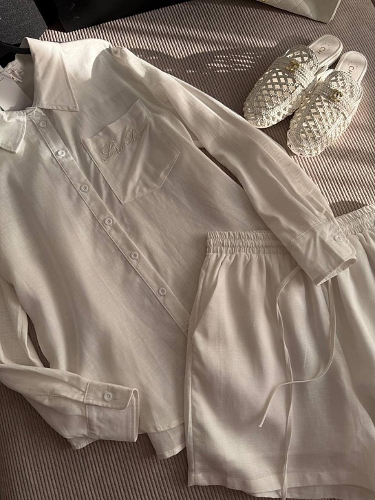 Белый женский костюм Zimmermann premium